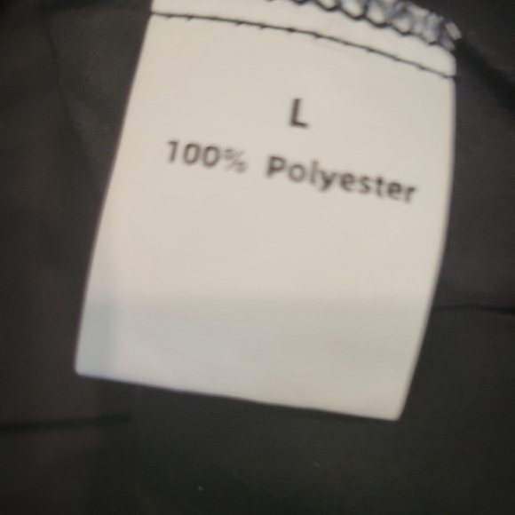 2 Pieces Womans Polester Black Pull On Pants & Matching B&W Blouse Striking Set - Picture 2 of 10